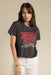 Sendero - Thunder Rolls Crop Tee - Vintage Black - Model
