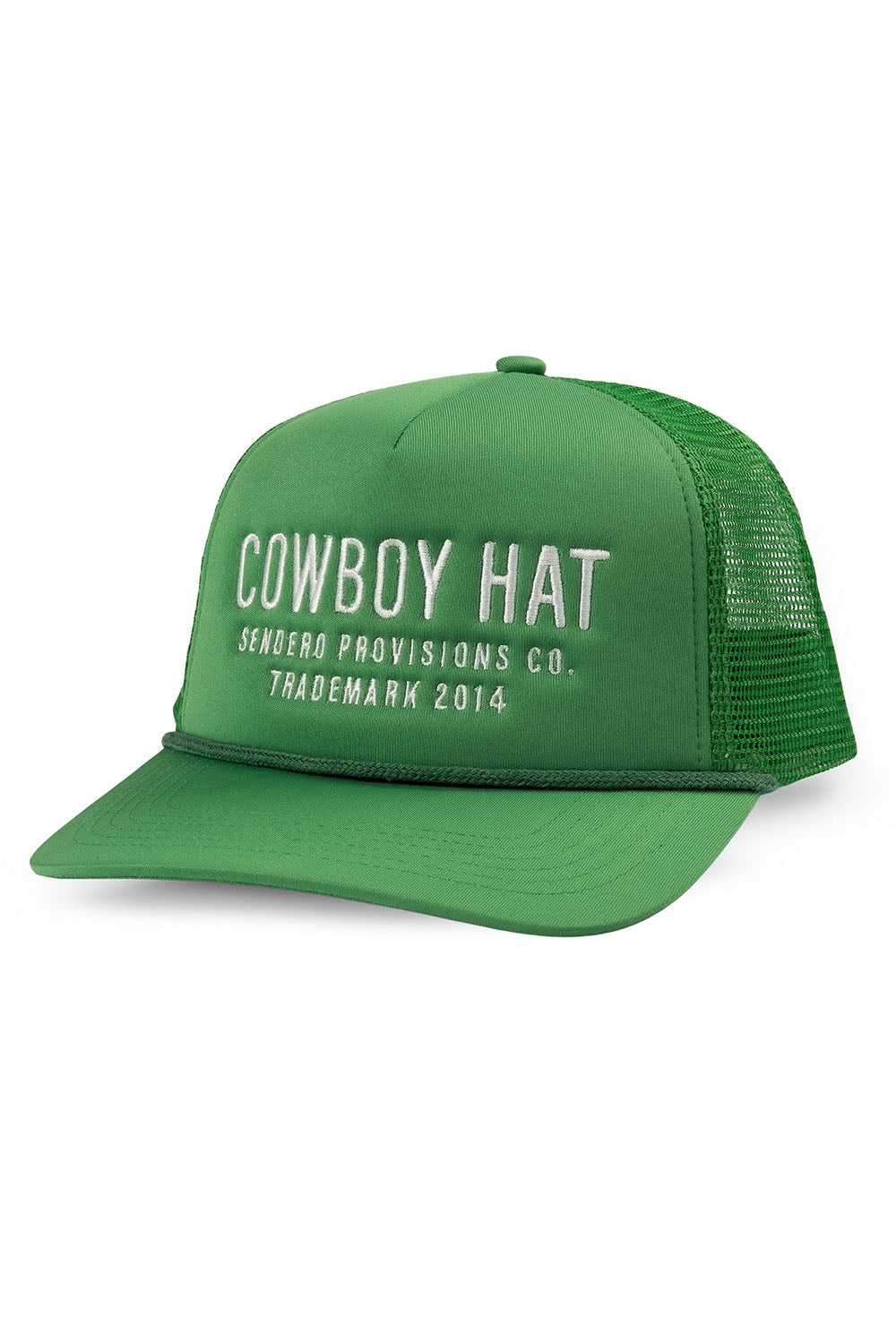 Sendero - Cowboy Hat - Green - Profile