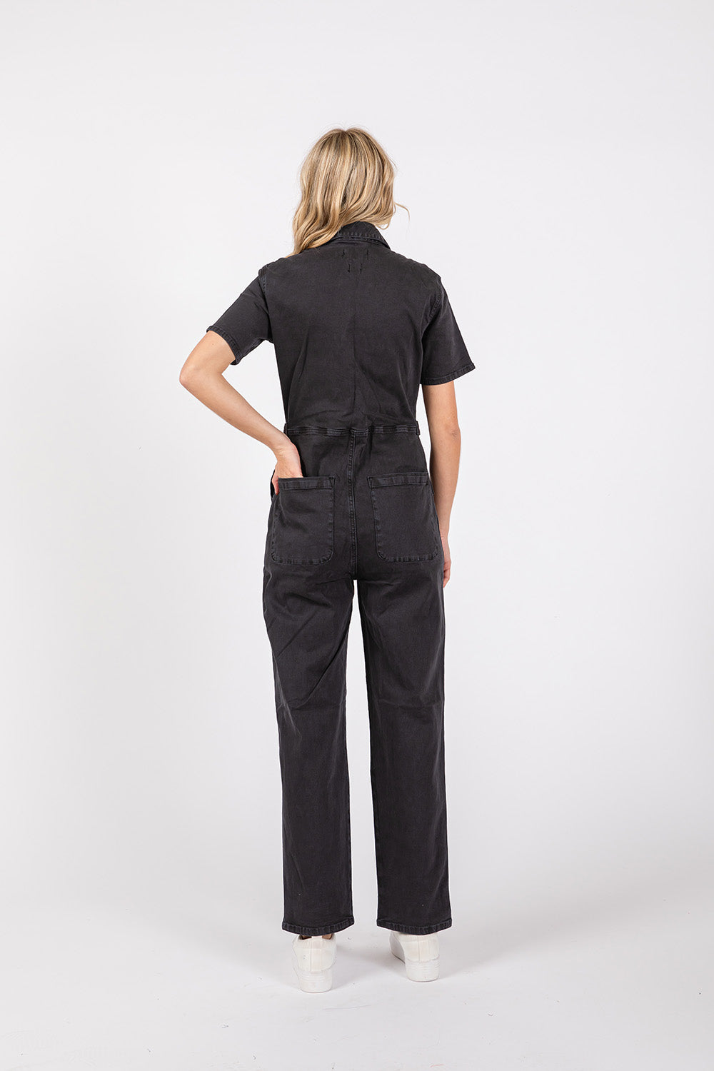Letter to Juliet - SS Utility Coverall - Washed Black - Back