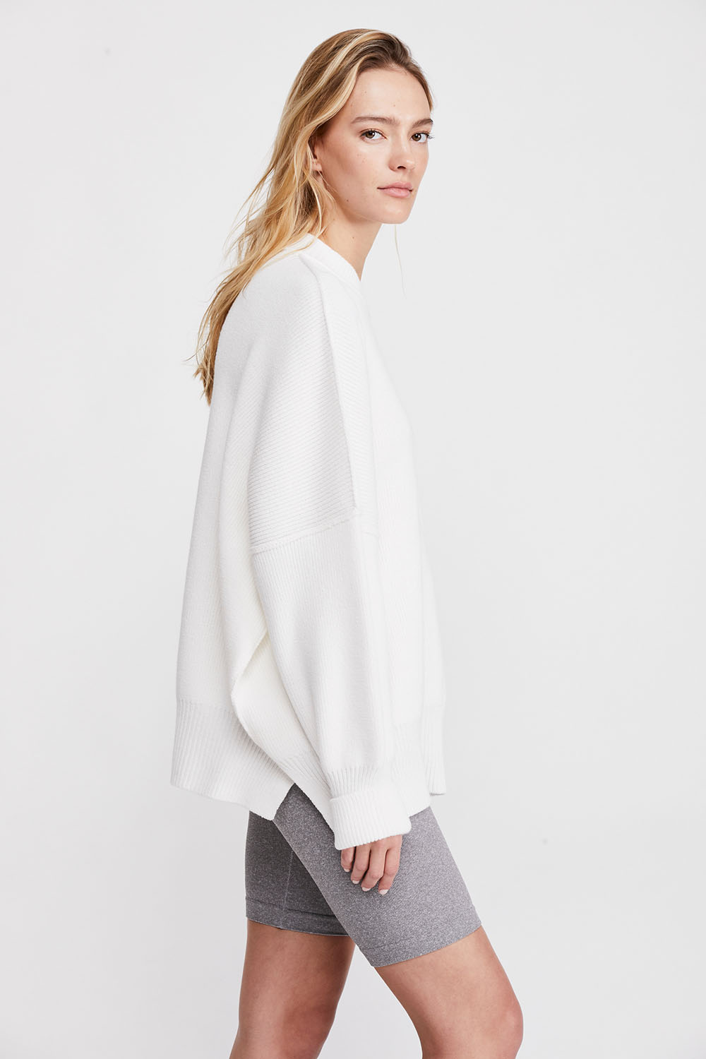 Free People - Easy Street Tunic - Painted White - Side