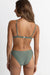 Rhythm - Classic Bralette Top - Olive - Back
