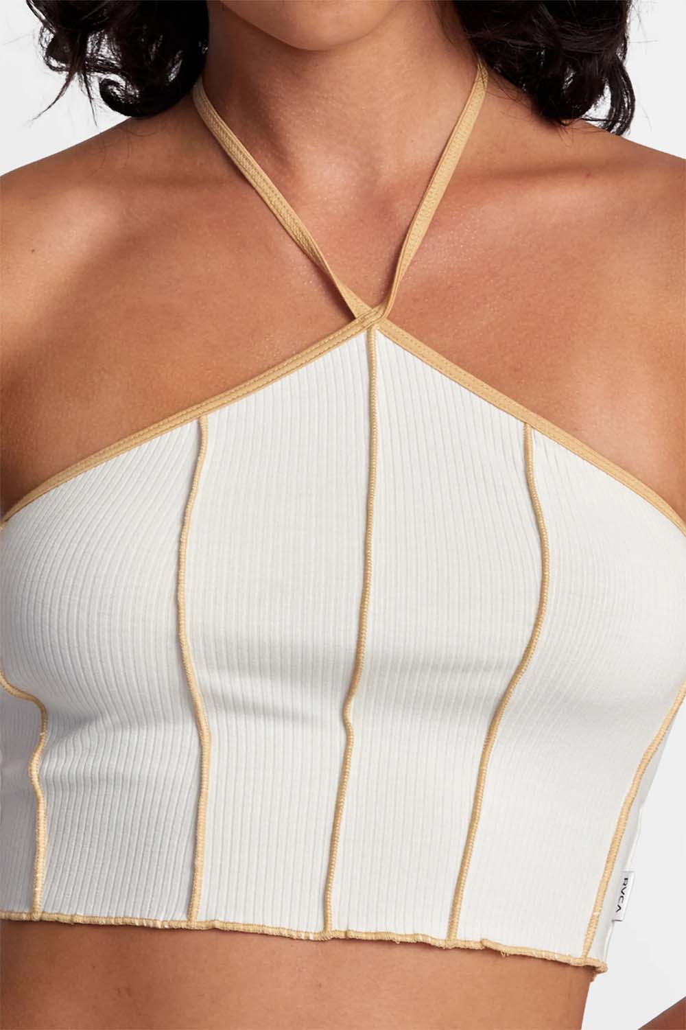RVCA - Piper Halter - Latte - Detail