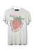 Junk Food - The Beatles Strawberry Fields - Vintage White