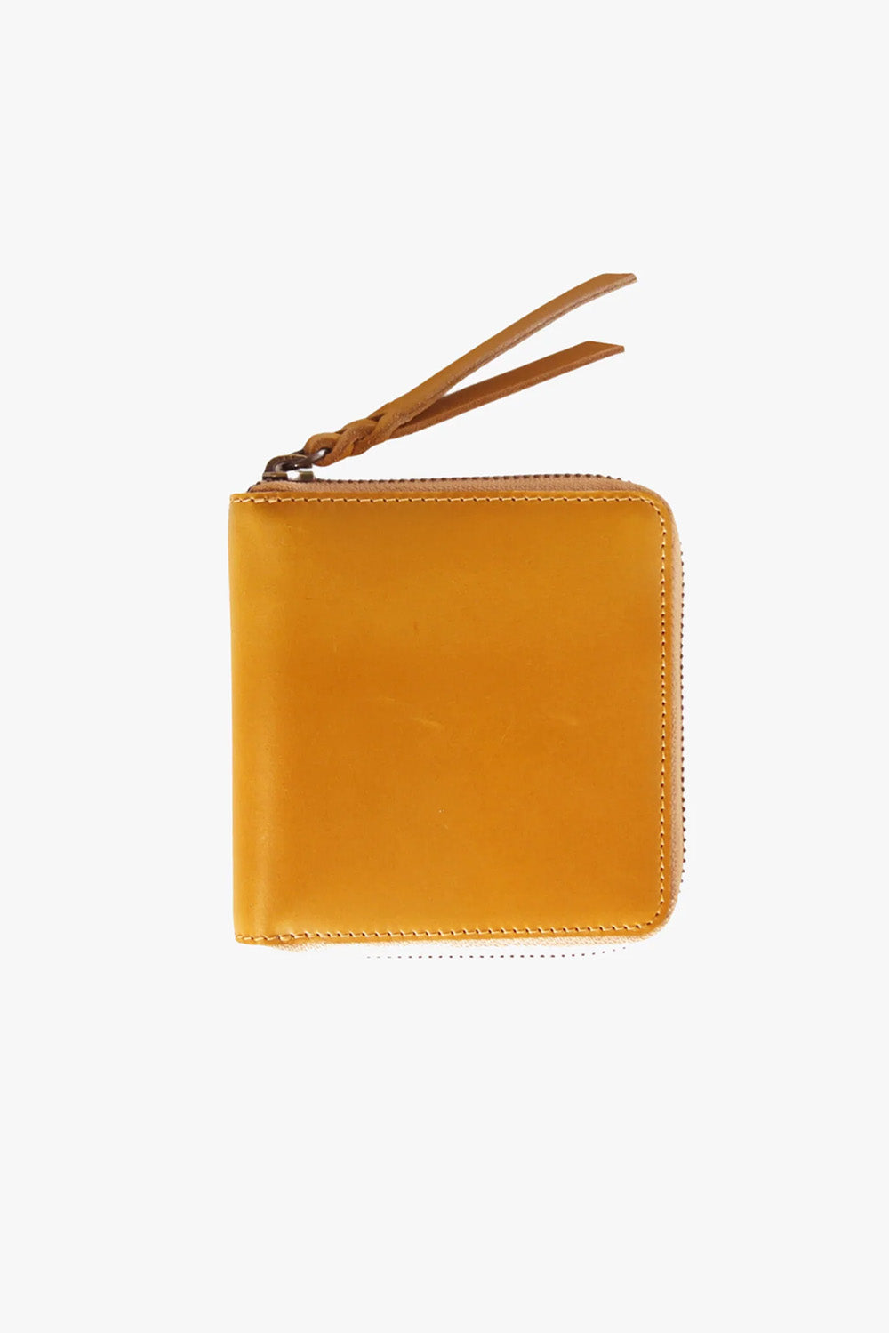 Able - Small Zip Around Wallet - Cognac - Front