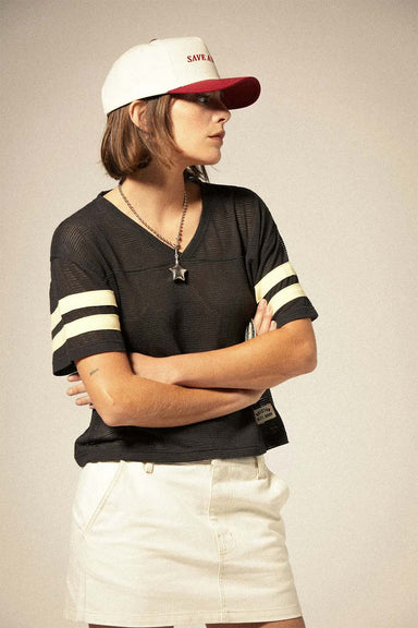 Brixton - Save A Horse Snapback - Crimson/Off White - Model