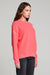 Saltwater Luxe - Izabela Sweater - Crimson - Side