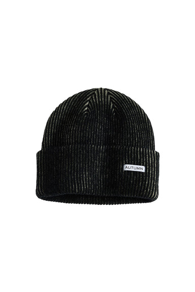 Autumn - Select Cord Beanie - Black Grey