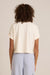 Roark - Nature Cropped Boxy - Eggshell - Back