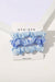 Pearl of the West - Hair Scrunchie 3 Pack - Blue