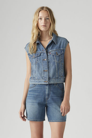 Levis - Shrunken 90s Vest - Stop Flaxing - Front