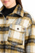 Scotch & Soda - Brushed Check Wool Mix Jac Shirt - Olive Check - Detail