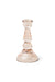 Paddywax - Pink Tall Glass Taper Holder