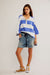 Free People - Wonderful Tee - Blue Combo
