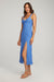 Saltwater Luxe - Cannan Midi Dress - Pacific - Side