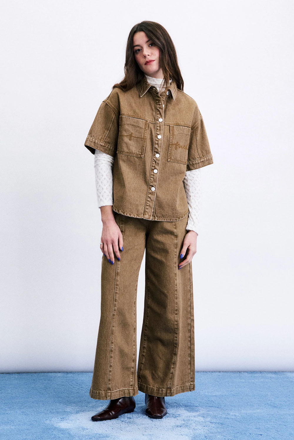 FRNCH - Fushimi Jean - Marron Glace - Front