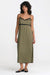 RVCA - Swindon Slip Dress - Olive - Front