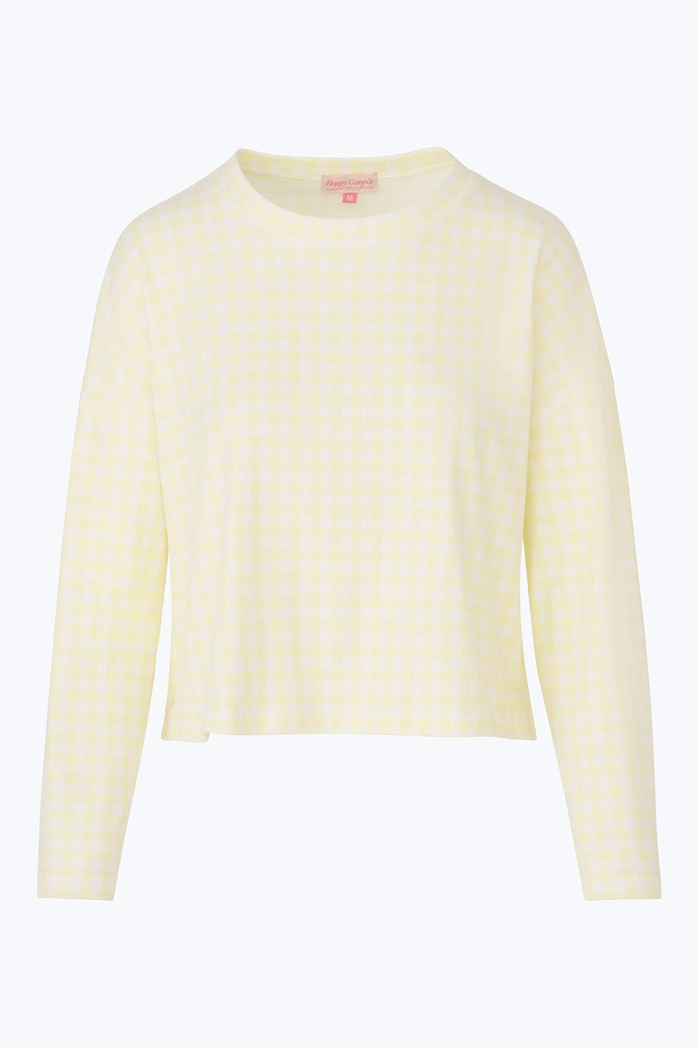Happy Camp3r - Gingham Hazel Top - Buttercream