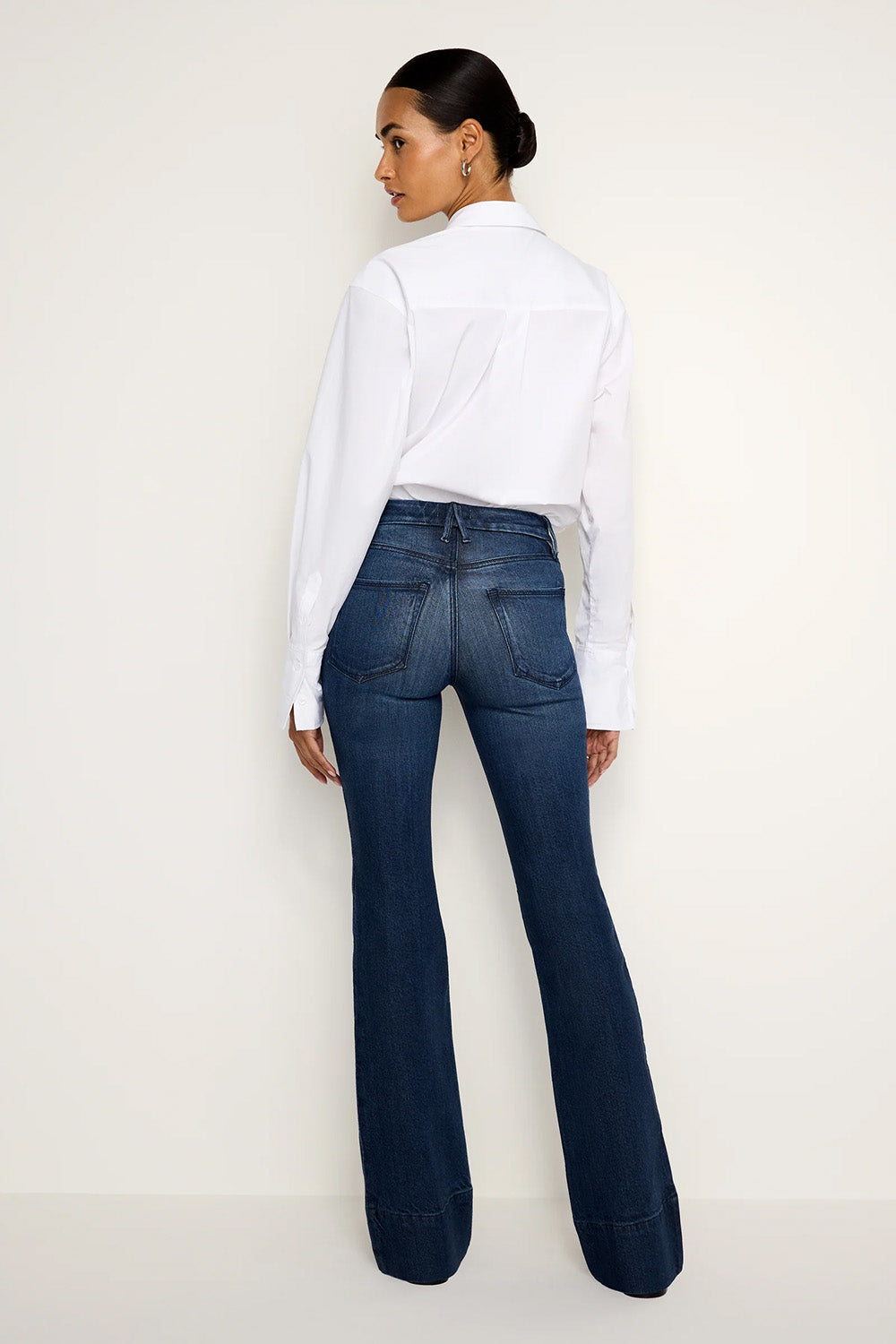 Good American - Good Classic Boot - Indigo - Back