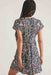 Marine Layer - Camila Mini Dress - Floral Block Print - Back