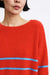 FRNCH - Iwaki Sweater - Rouge - Detail
