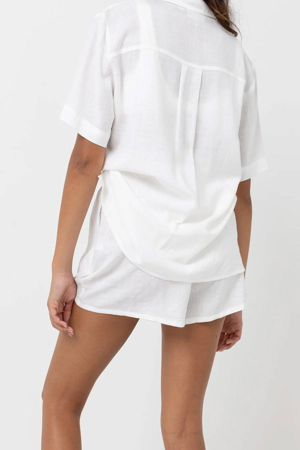 Rhythm - Classic Beach Short - White - Back
