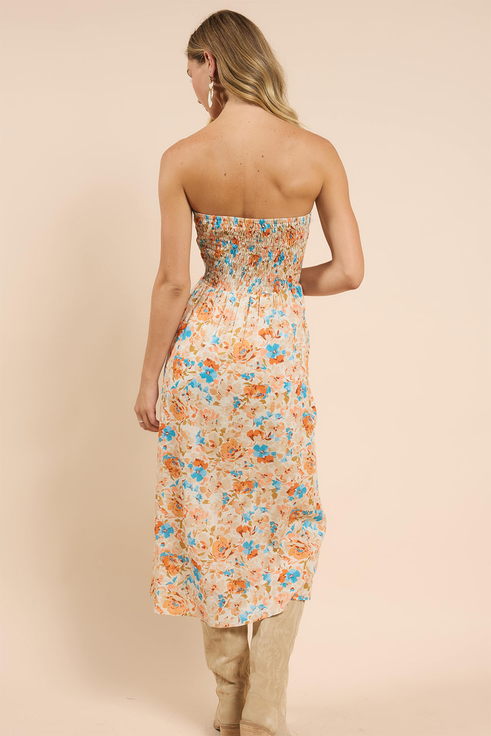 Sadie & Sage - Sonoma Midi Dress - Multi  - Back