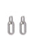 Pearl of the West - Chain Link Earring - Sterling Silver