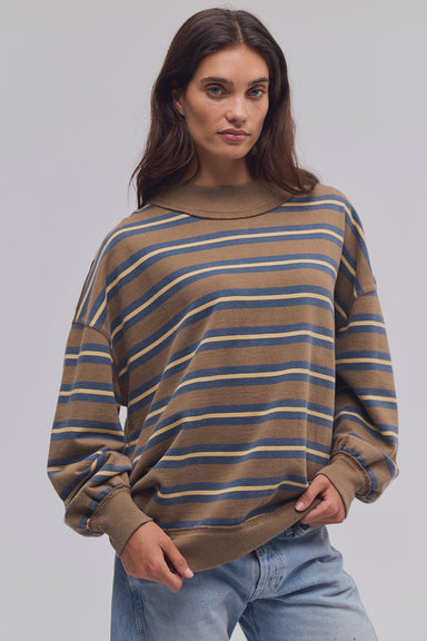 Free People - Palm Spring Striped - Army Combo - Front