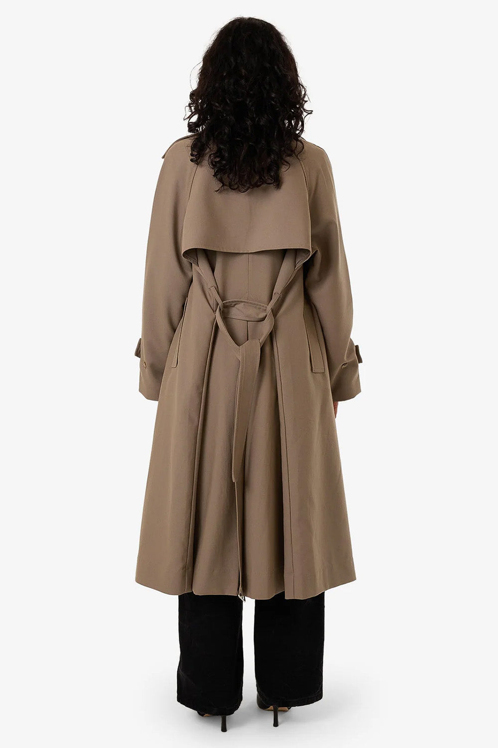Thrills - Cache Trench Coat - String - Back