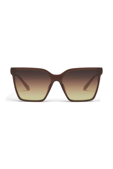 quay level up remixed in dark brown bronze glow front view