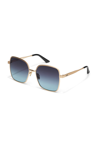 quay 5th ave brushed gold black aqua profile