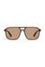 quay on the fly dark brown tan front