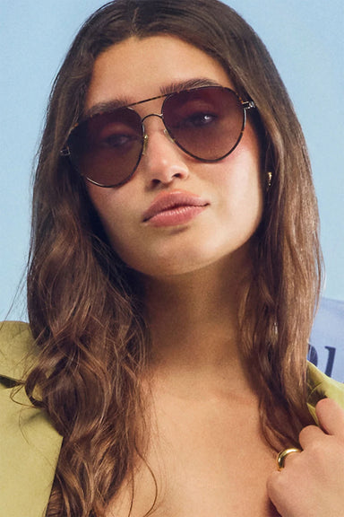 quay say less dark tort brown fawn model
