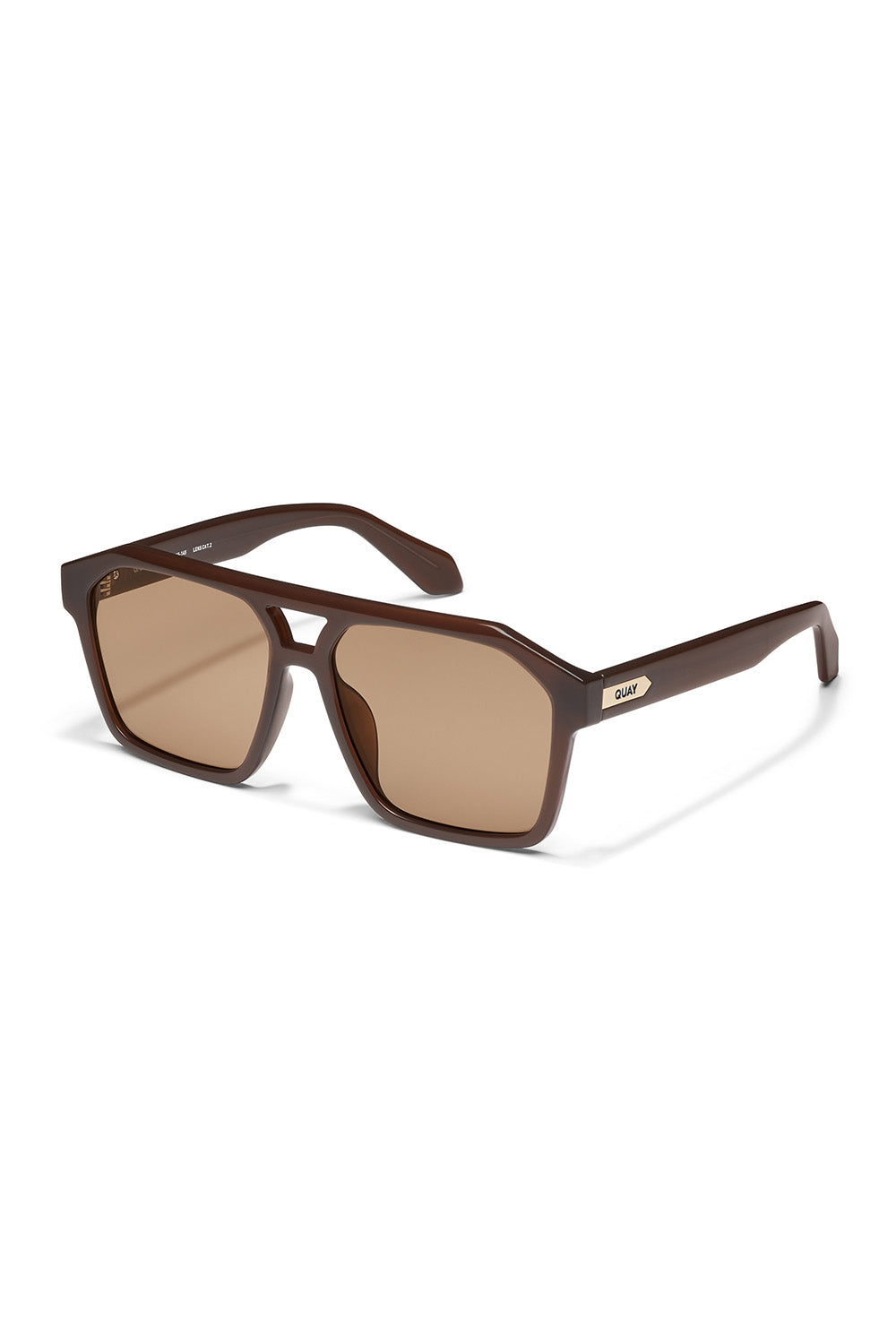 quay soundcheck dark brown tan profile