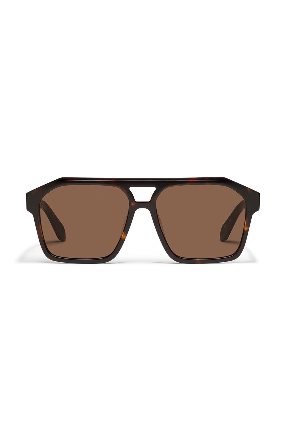 quay soundcheck dark tort brown front