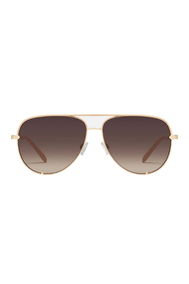 Quay - High Key - Chamomile/Dark Fawn - Front