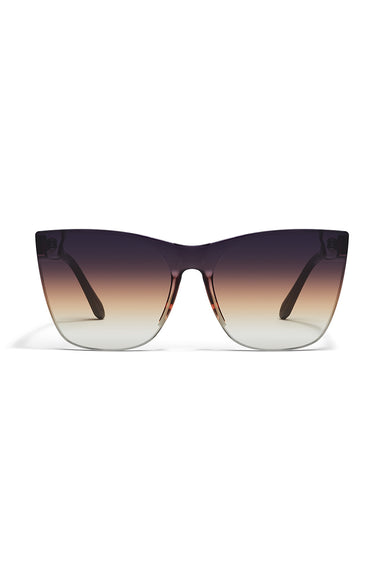 Quay - Come Thru - Black/Dusk Poppy - Front