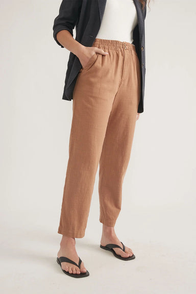 Marine Layer - Elle Pant - Toasted Coconut - Front