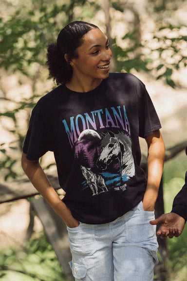Junk Food - Montana - Black - Model