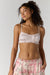 Free People - Sleigh All Day Bralette - Mauve Star - Front