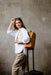 Able - Alem Backpack - Cognac - Model