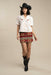Sendero - Prairie Rose Lace Blouse - White 