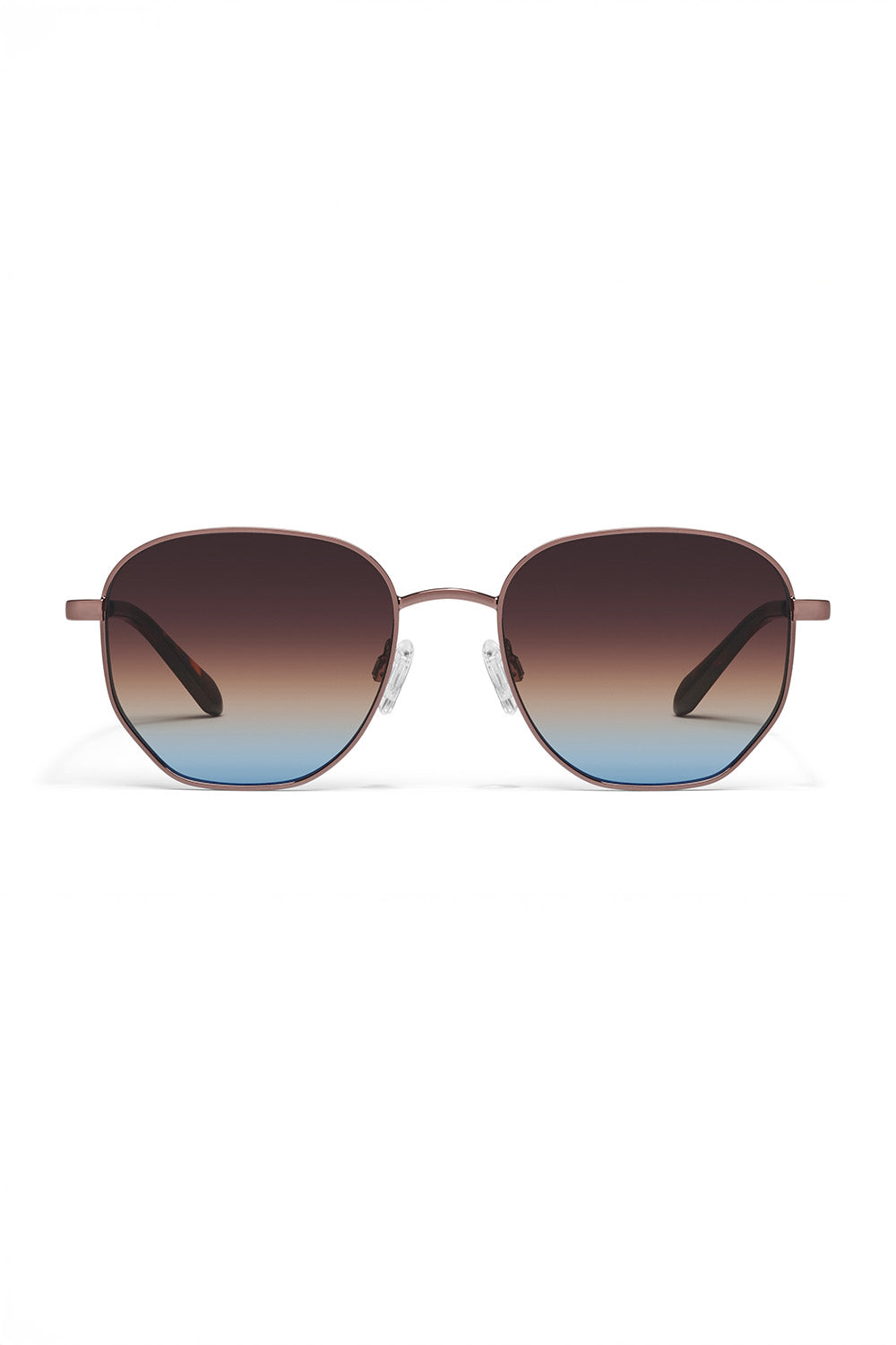 Quay - Big Time - Chocolate/Brown Blue - Front