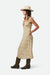 Brixton - Wandering Tie Dress - Pale Khaki Bandana - Side