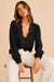 Reset By Jane Juliette Top in Black — Model view