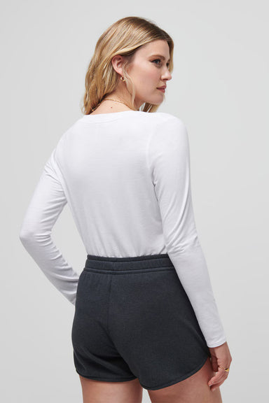 Travis Matthew - Cloud Jersey Henley - White - Back
