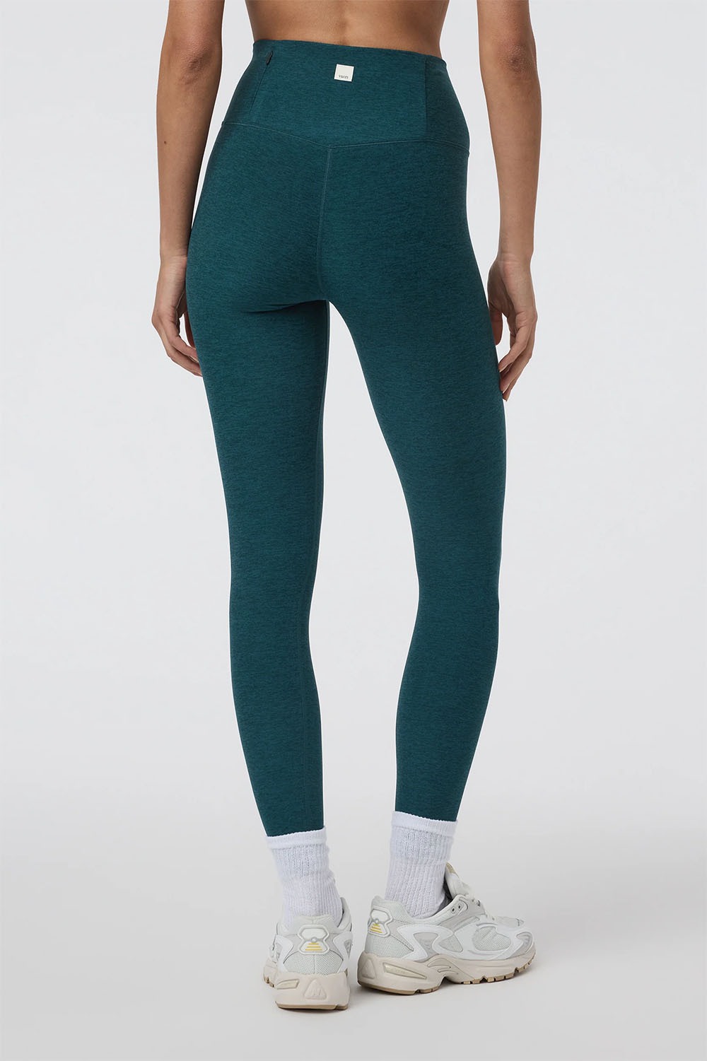 Vuori - Clean Elevation Legging - Moss Heather - Back