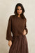 rhythm classic knit jumper chocolate