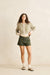 Rhythm High Tide Cardigan in Sweet Pea — Full-body view