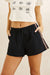 Rhythm Isadora Short in Black — Front view